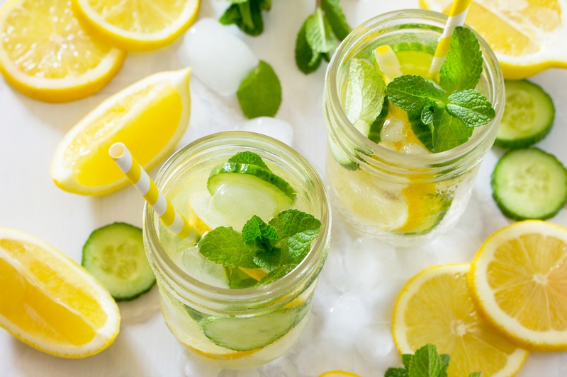 zsírégető ital citrom